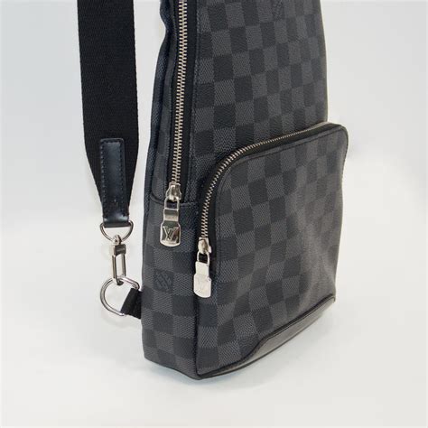 louis vuitton damier graphite bag|louis vuitton damier sling bag.